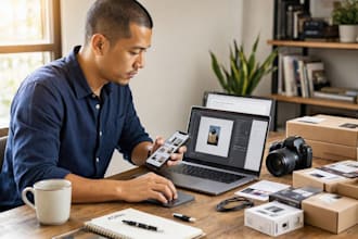 design amazon product photo editing and product listing