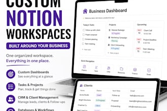 build your notion business workspace