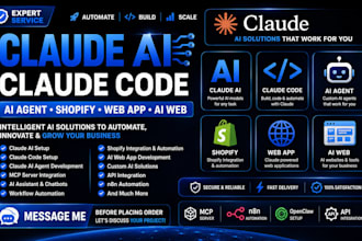 setup claude ai claude code claude ai agent claude shopify claude web app ai web