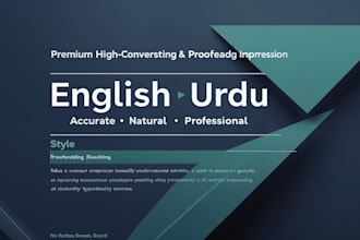 provide accurate urdu english translation for business and personal use
