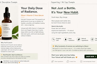 do copywriting and product description
