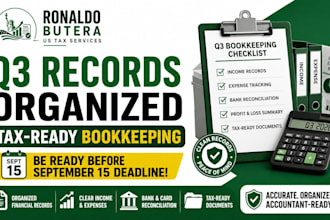 organize q3 income and expense records for freelancers and llcs quickly