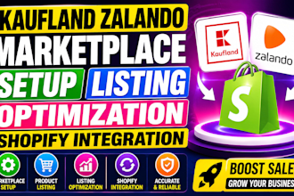 do kaufland zalando marketplace setup listing optimization shopify integration