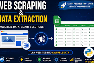 build a custom web scraper for data extraction
