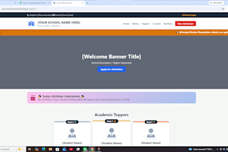 build a responsive website using HTML CSS PHP and mysql