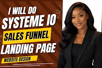 do systeme io sales funnel landing page upload online course systeme io website
