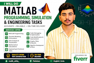 matlab programming, simulation, and engineering tasks