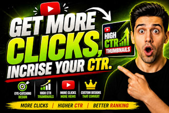 design clickbait and high CTR thumbnails