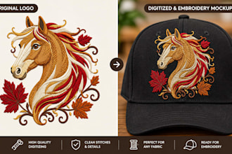 digitize image for embroidery design and embroidery digitizing logo design
