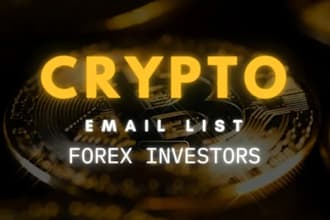 provide a fresh crypto email list, hot forex investors lead, crypto leads