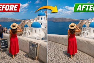 remove unwanted objects from photos naturally and professionally