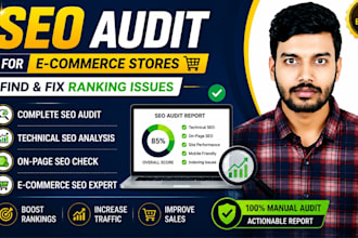 seo audit for ecommerce stores, find and fix ranking issues