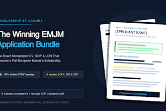 review and structure your erasmus mundus motivation letter