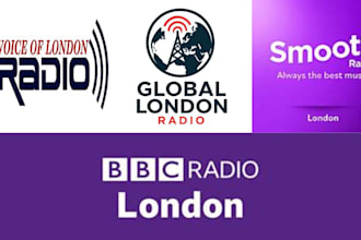organically play and promote your song london radio