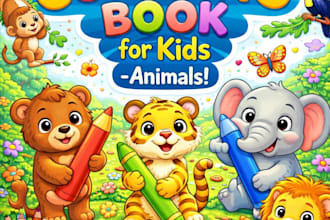 design a professional book cover for KDP and print