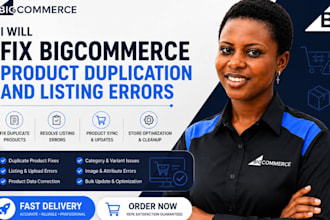 fix bigcommerce product duplication and listing errors