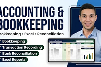 do accounting and bookkeeping tasks in excel