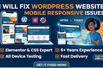 fix wordpress website mobile responsive issues