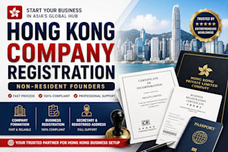 register your hong kong company for non resident founders