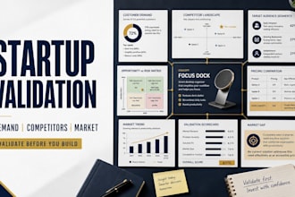 validate your startup or business idea with real market research