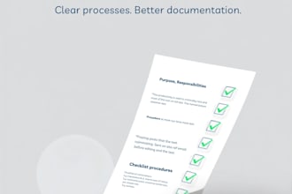 create clear, professional sops for your business