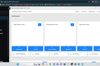 develop or fix your angular and asp dot net core web application