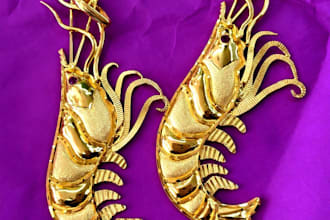 create unique custom jewelry designs and sketches