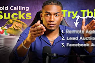design ai  tech  b2b youtube thumbnails