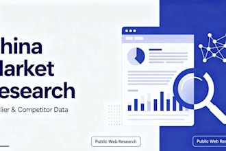 do chinese market and social media public web research