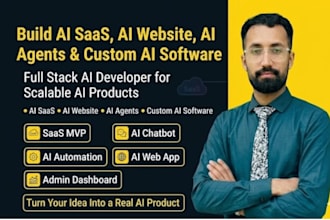 build ai saas,ai website,ai agents,custom ai software