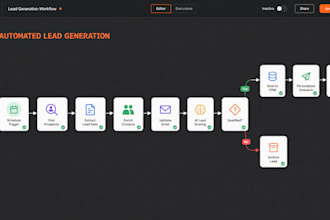 automate bb lead generation and outreach workflow