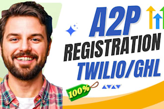 do gohighlevel a2p 10dlc registration, twilio a2p 10dlc tcr registration,ghl sms
