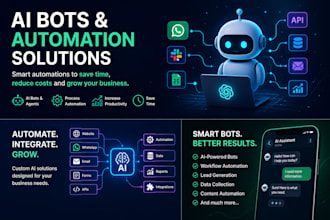 build custom ai bots and automations