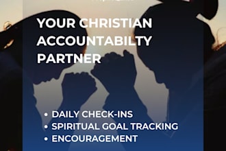 be your christian accountability partner