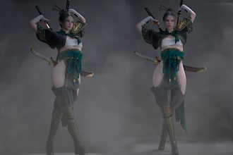 create a 3d game character