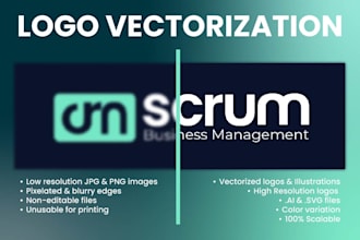 vectorize your logo or illustration
