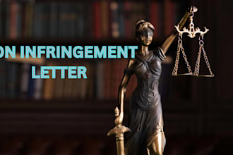 draft non infringement letter and appeal letter to reinstate your asin, account