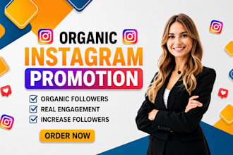 grow instagram followers organically by promoting your instagram account