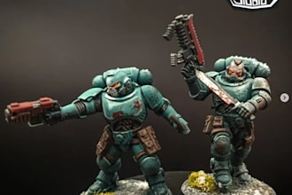 paint your miniature in grimdark