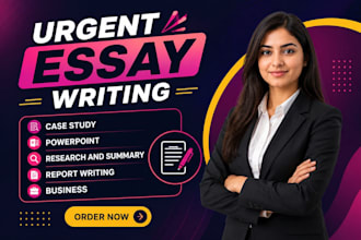 do urgent essay writing as an essay writer expert
