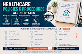 create custom healthcare policies and procedures for startups