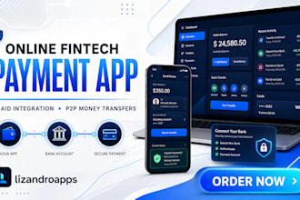 build an online fintech payment app with plaid and p2p transfers