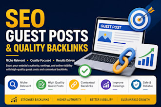 do SEO guest post backlinks, link building and digital marketing