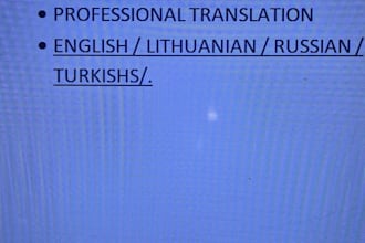 translate between english lithuanian russian and turkish