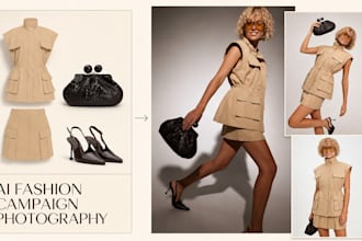 create ai fashion campaign photography for your brand