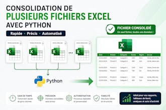 automate the consolidation of multiple excel files with python