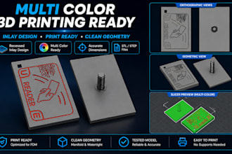 create 3d cad models and technical drawings