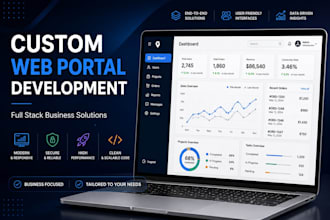 develop or customize your web portal