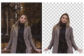 professionally remove background, resizing images