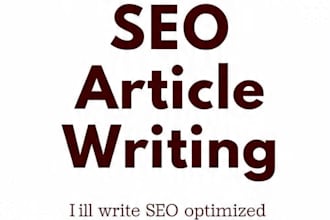 write professional seo article